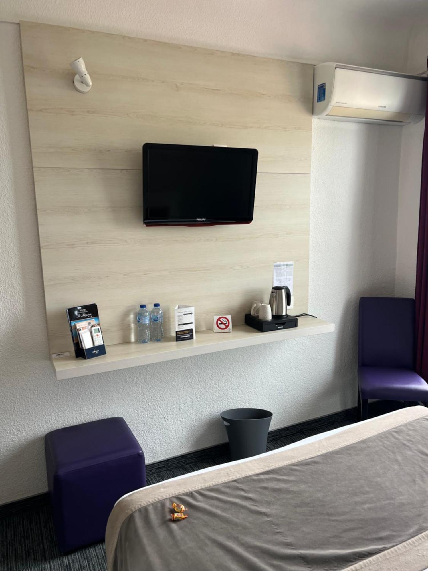 Le Regina Hotel Et Restaurant Canet-Plage Bagian luar foto