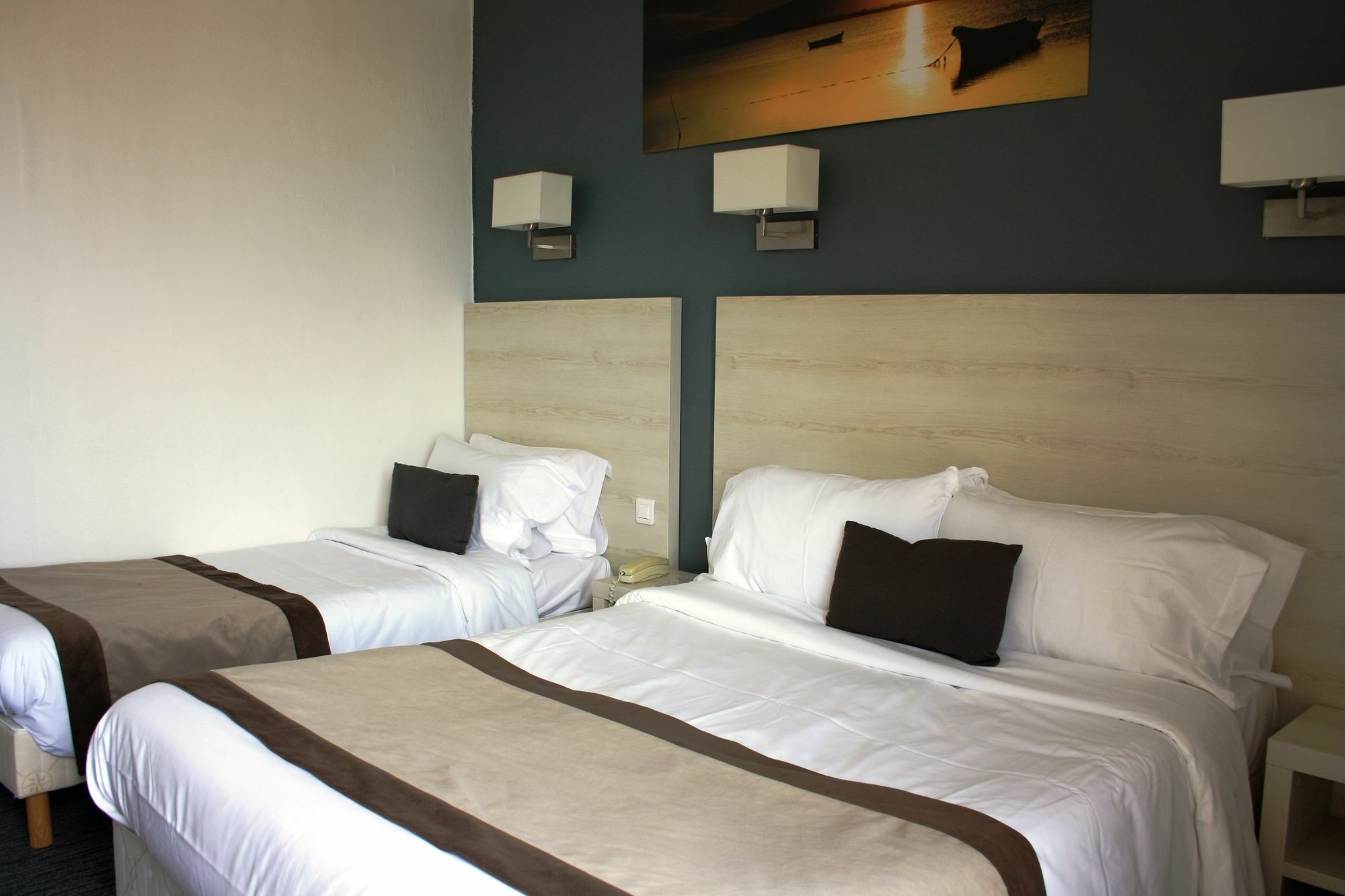 Le Regina Hotel Et Restaurant Canet-Plage Bagian luar foto